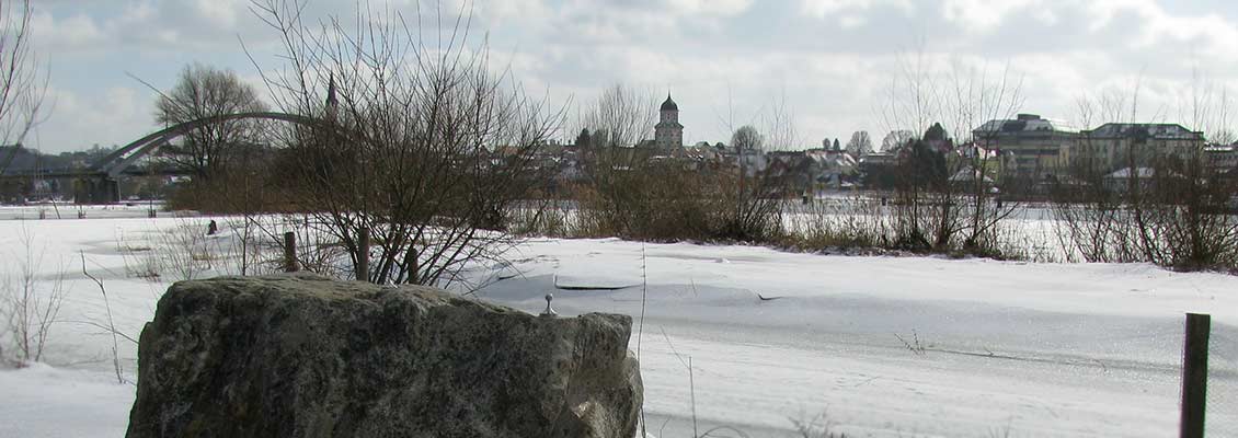 Der Donauplanetenweg im Winter